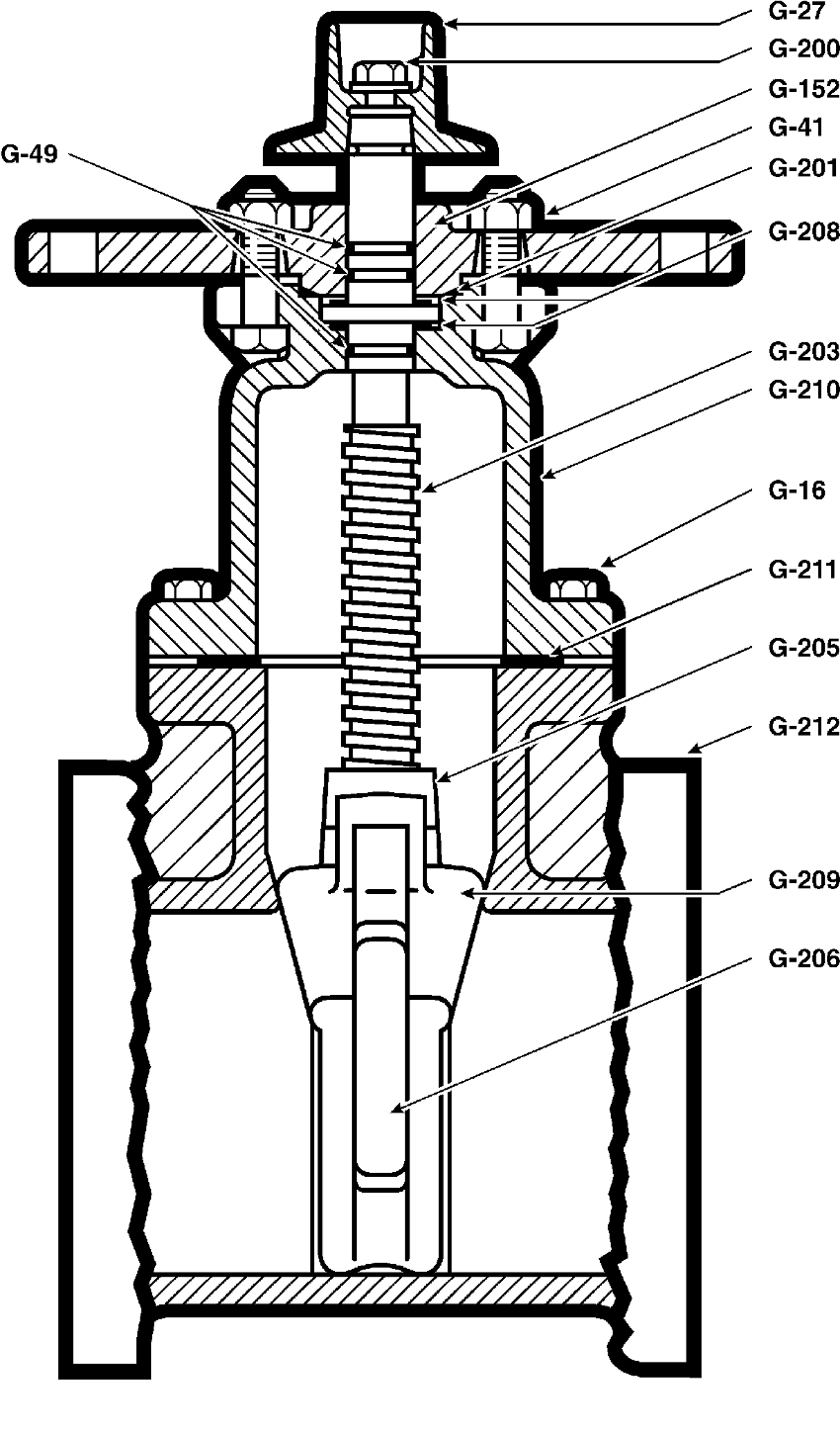 P-USP1-16 FLxMJ 4-12in Parts Drawing