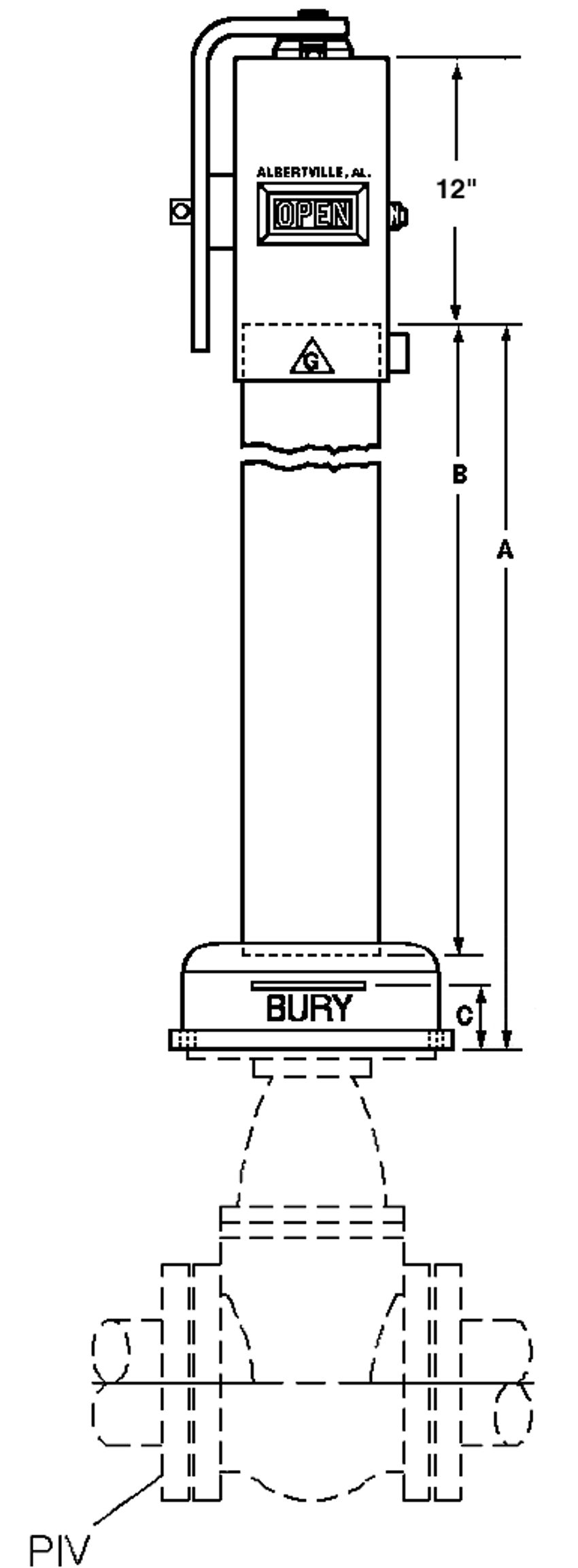 U-20809 Dimensions Drawing