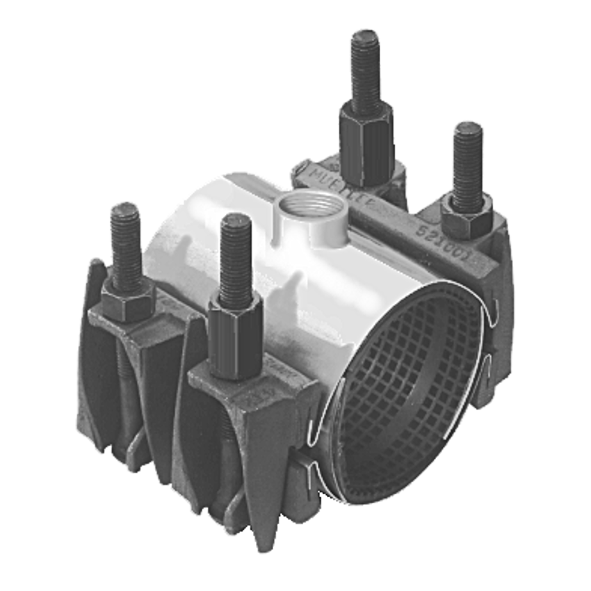 511 519 Series XtraRange ServiSeal Pipe Repair Clamps U.S. Pipe