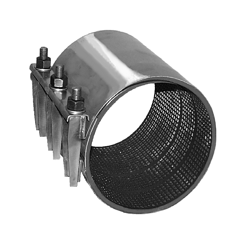 Stainless steel pipe repair sale clamp