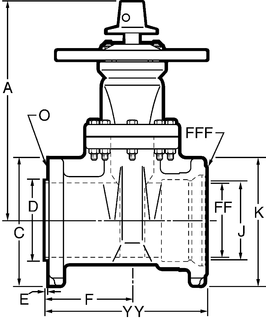 I-USP0 16 Dimensions Drawing