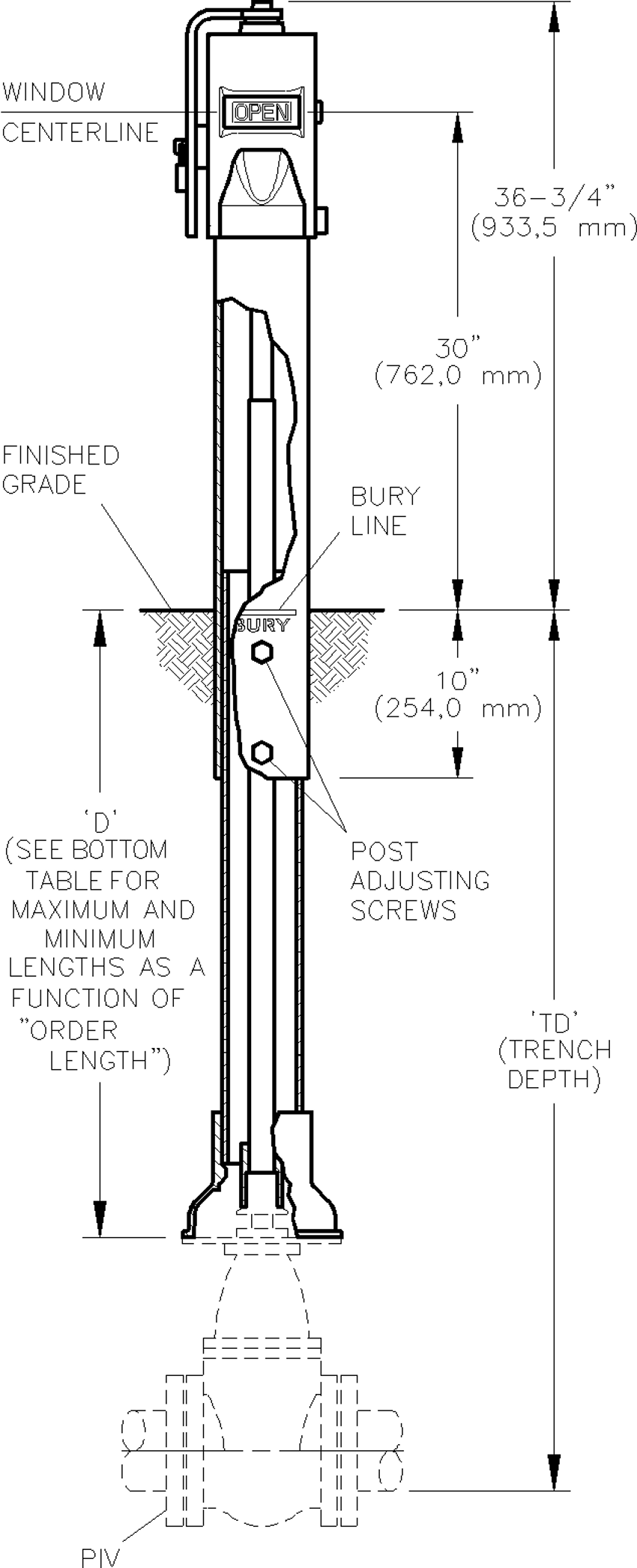 U-20806 Dimensions Drawing