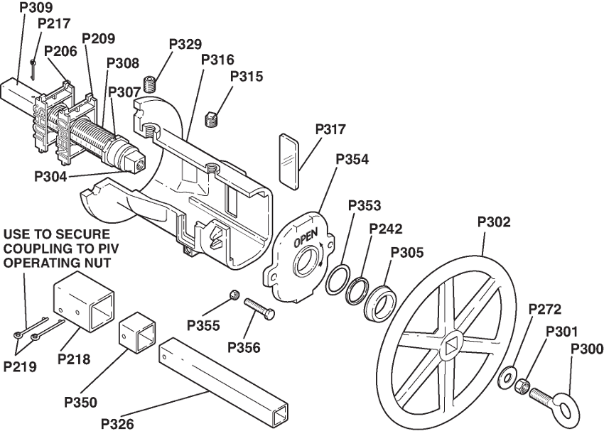 U-20814 Parts Drawing